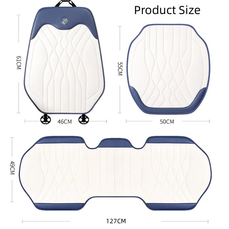 3D Ice Silk Car Seat Cover