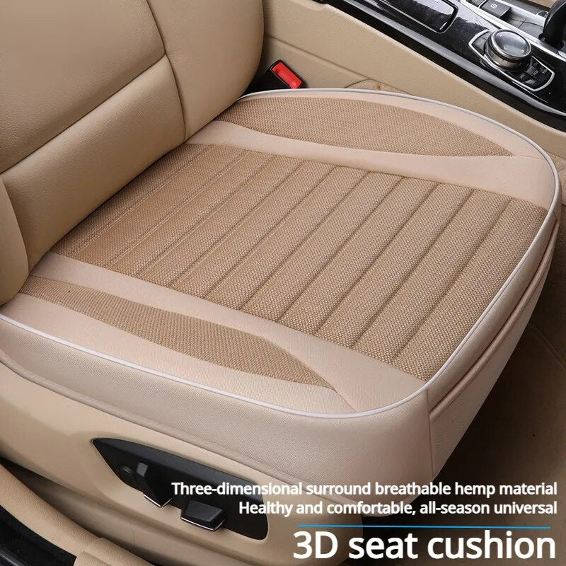 Flax Cushion Car Seat Cover