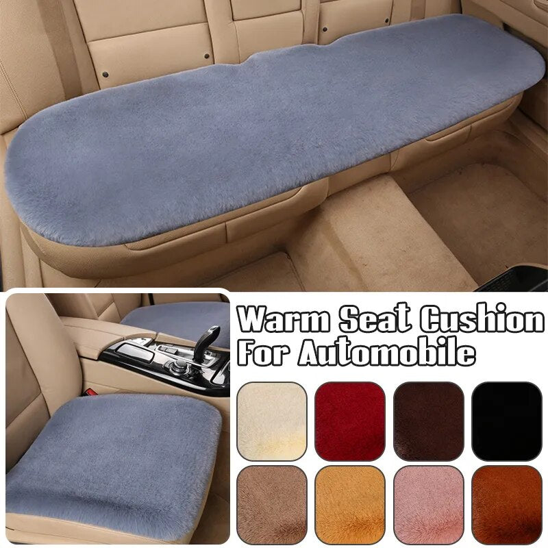 Plush Seat Cover Set