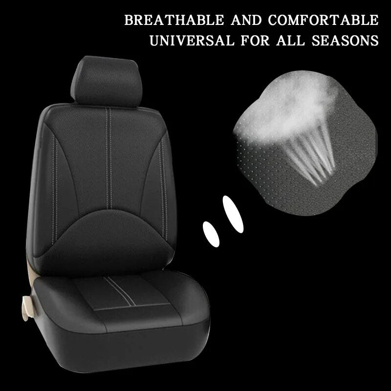 Luxury PU Leather  Car Seat Covers