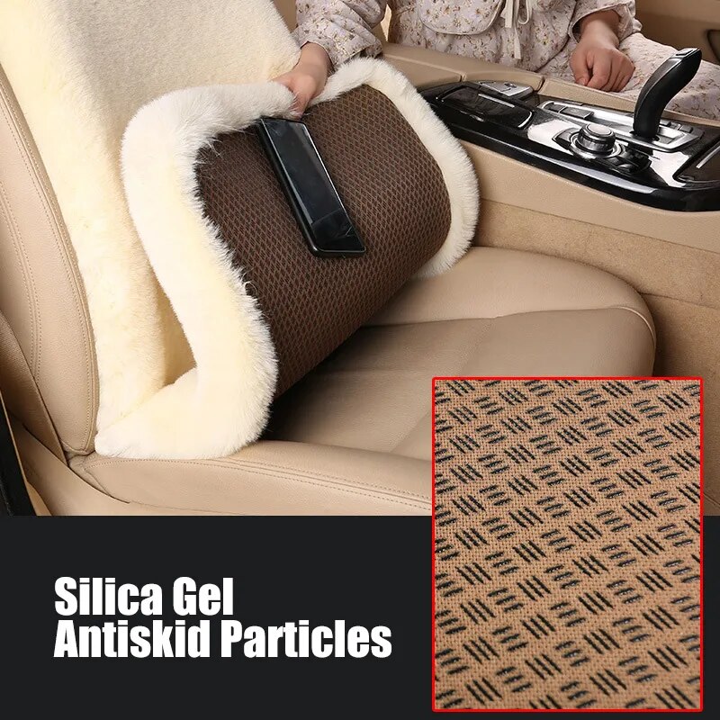 Plush Seat Cover Set