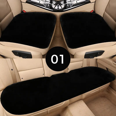 Plush Seat Cover Set