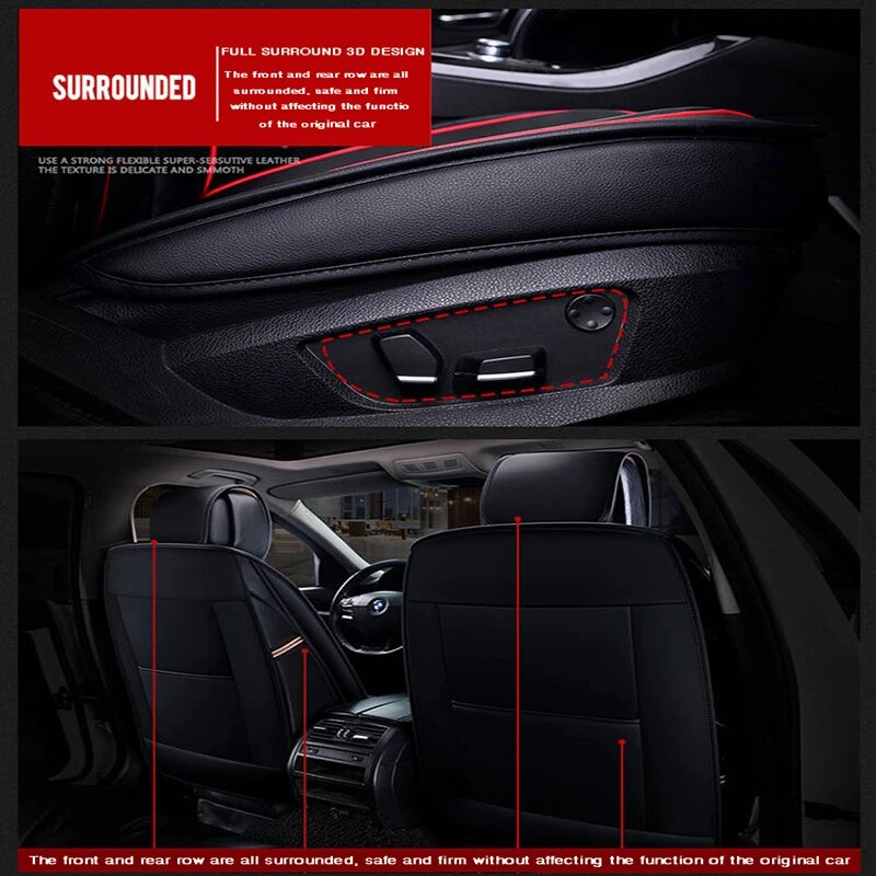 Luxury Quality Leather Car Seat Cover