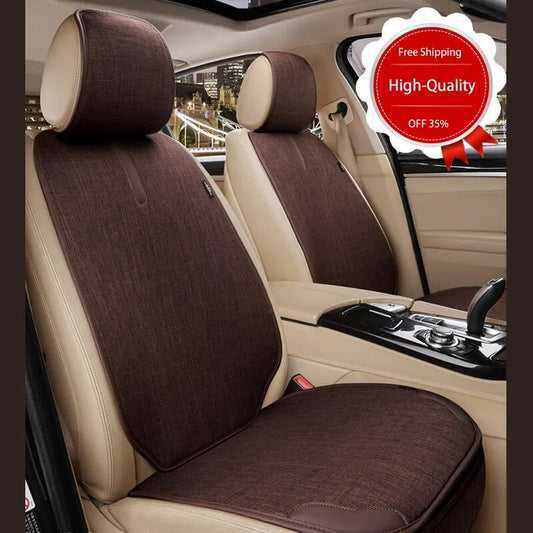 Leather Edging Luxury Car Seat Covers