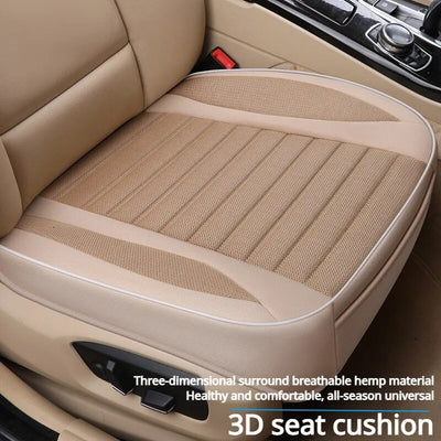 Flax Cushion Car Seat Cover