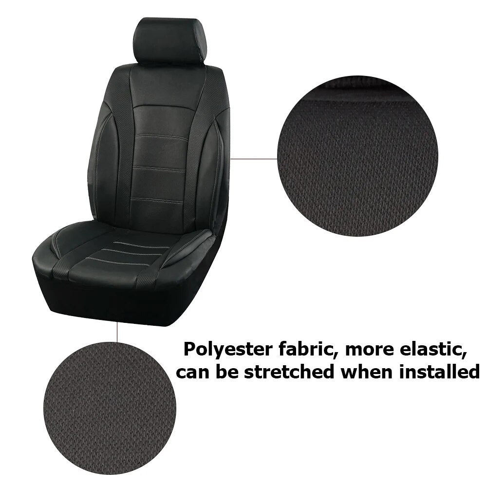 Black Universal Car Seat Covers