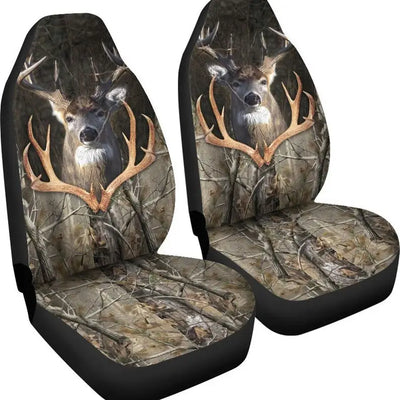 Hunting Buck Camo  Car Seat Covers
