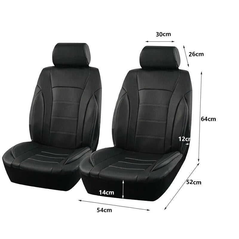Black Universal Car Seat Covers