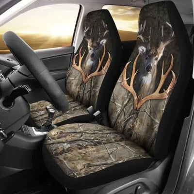 Hunting Buck Camo  Car Seat Covers