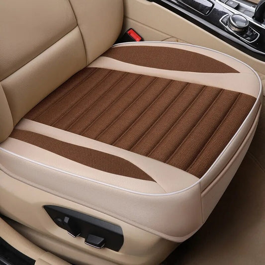 Flax Cushion Car Seat Cover