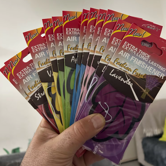 6Pack Naturally Scented Car Air Freshener