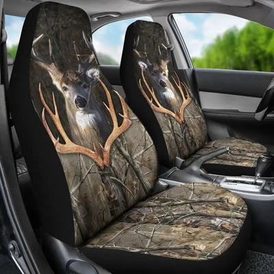 Hunting Buck Camo  Car Seat Covers