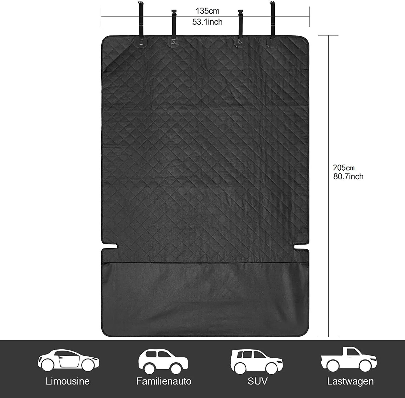 Trunk Case Dog Car Seat Cover